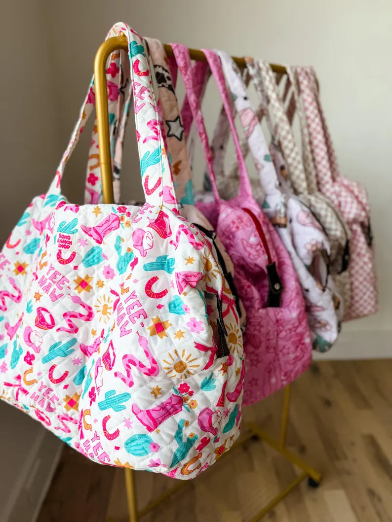 Big Mama Duffel | Quilted Weekender Large Travel Bag