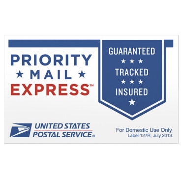 Shipping - Priority Express Mail Label