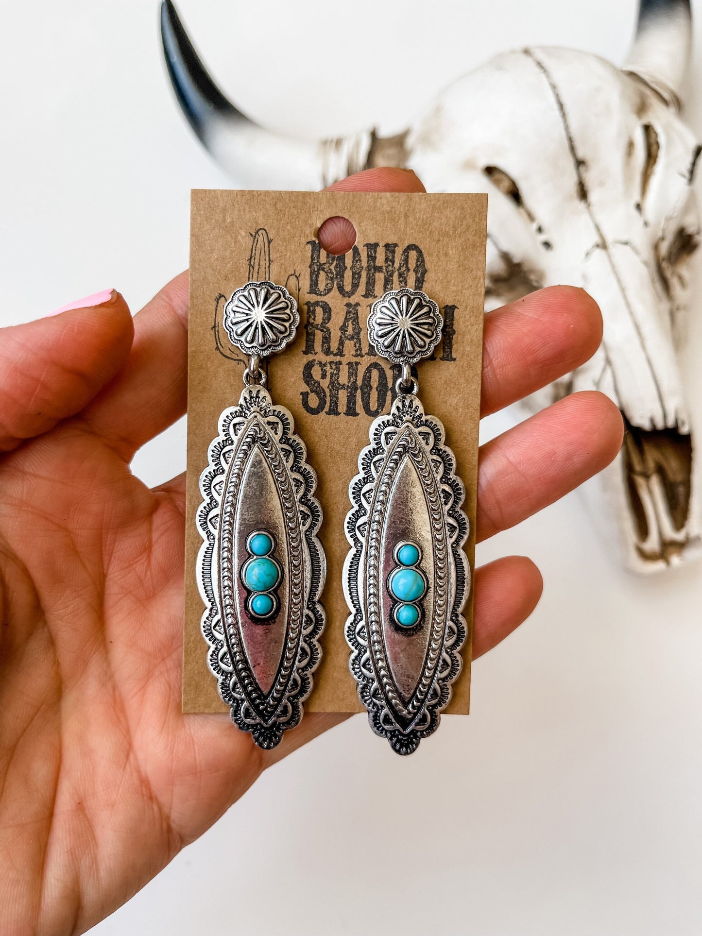 WESTERN OVAL CONCHO earrings | Post Earring earrings | southwestern jewelry earrings Studs | stud | jewelry navajo punchy