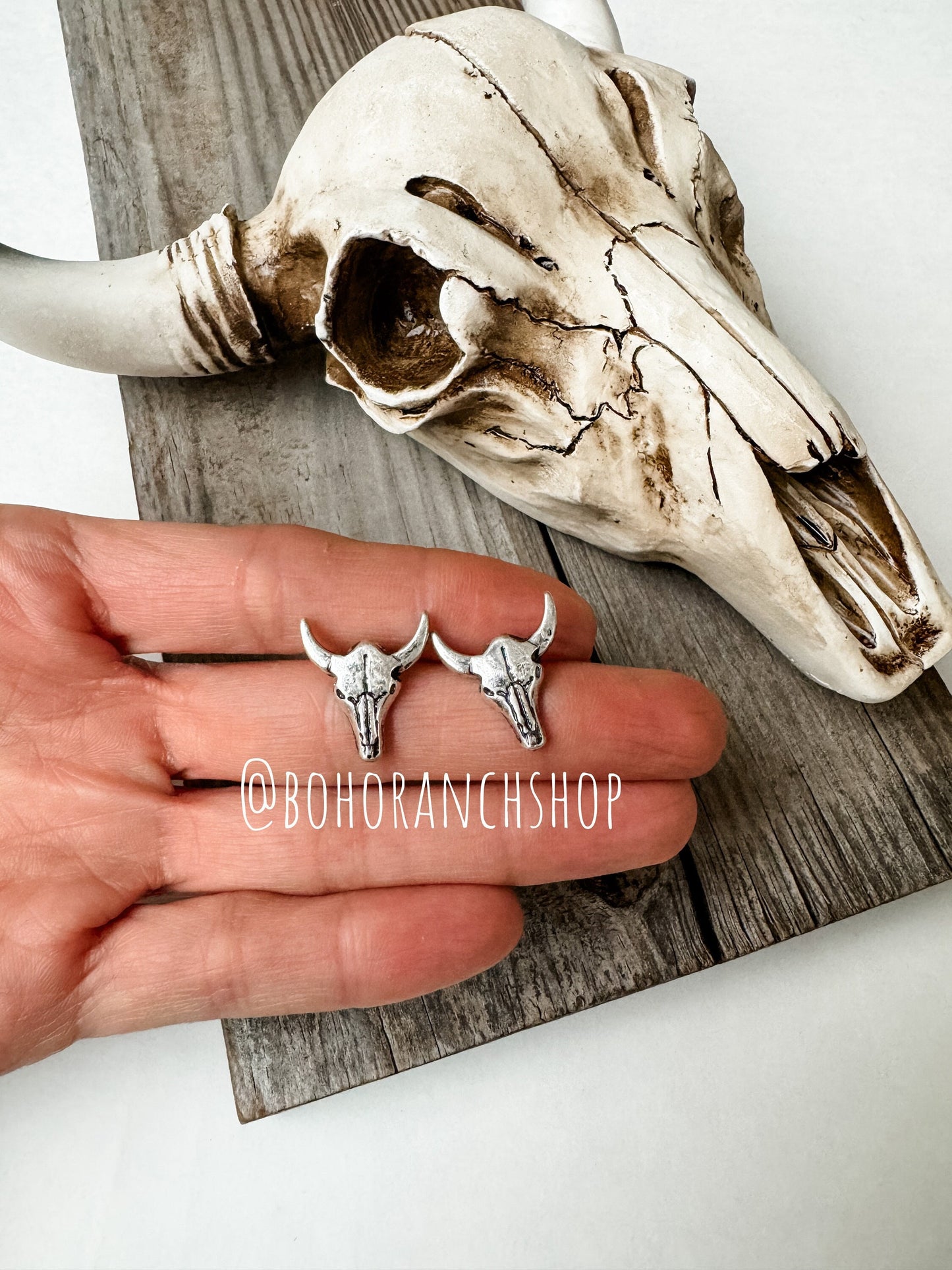 LONGHORN STEER EARRINGS | Southwestern Jewelry Western punchy howdy longhorn bull steer nashville trip