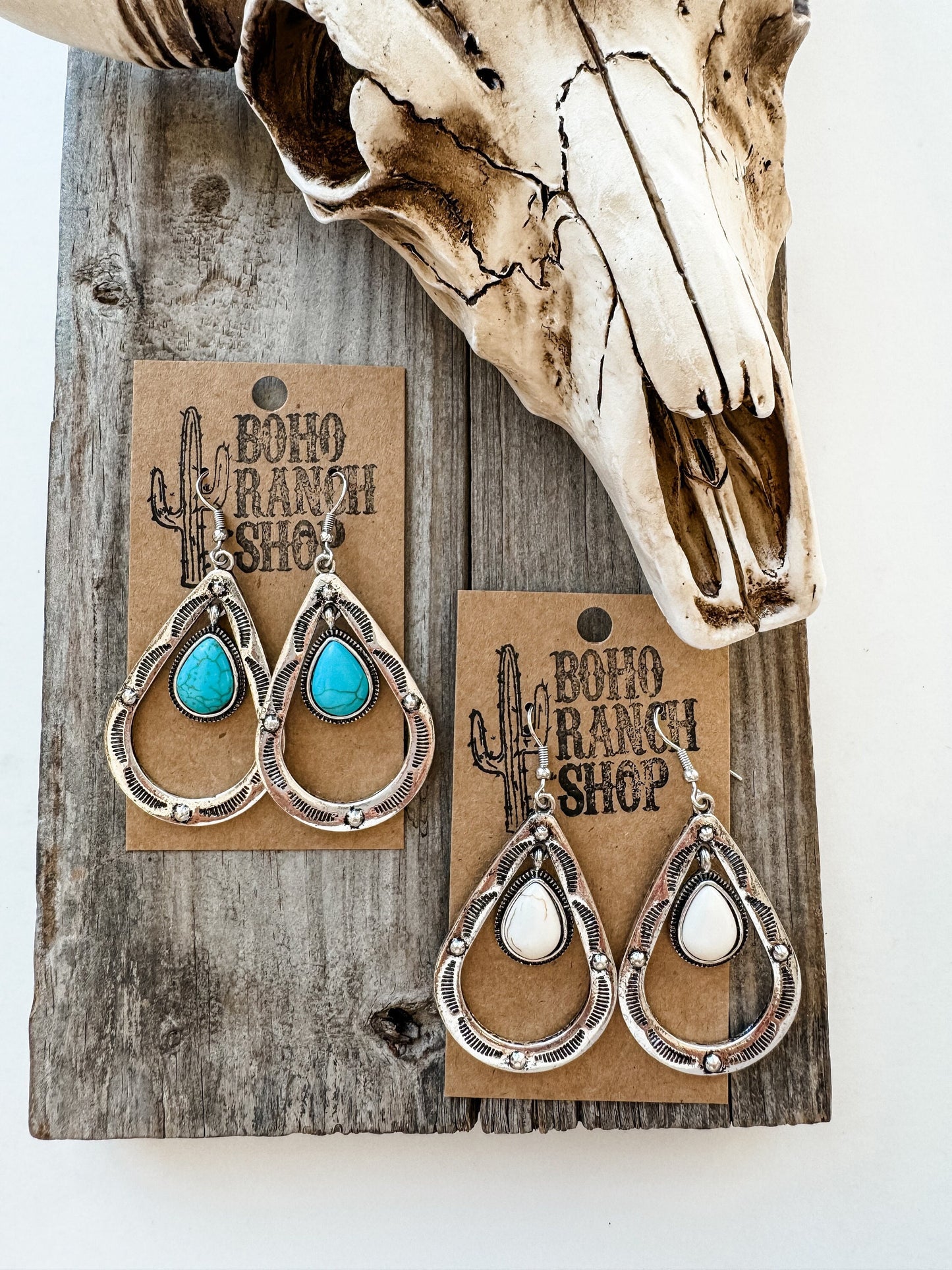 TEARDROP DANGLE EARRINGS | western southwestern jewelry earrings jewelry navajo punchy howdy